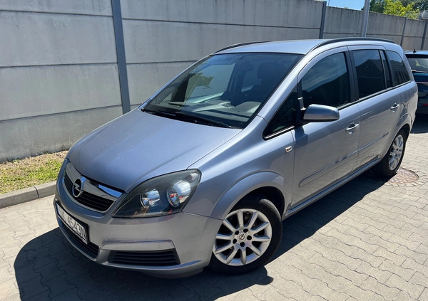 Opel Zafira cena 13500 przebieg: 210100, rok produkcji 2008 z Katowice małe 407